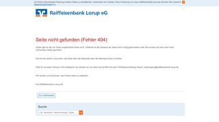 
                            8. Raiffeisenbank Lorup eG Online-Banking Firmenkunden