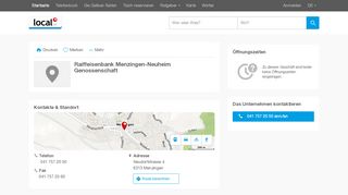 
                            4. Raiffeisenbank Menzingen-Neuheim Genossenschaft in Menzingen ...