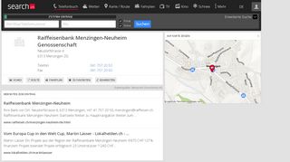 
                            5. Raiffeisenbank Menzingen-Neuheim Genossenschaft - search.ch