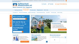 
                            8. Raiffeisenbank Mittelschwaben eG: Privatkunden