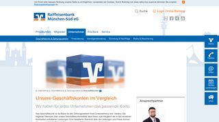 
                            12. Raiffeisenbank München-Süd eG Geschäftskonten