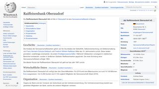 
                            8. Raiffeisenbank Oberaudorf – Wikipedia