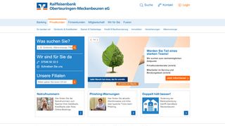 
                            10. Raiffeisenbank Oberteuringen-Meckenbeuren eG Privatkunden