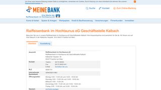 
                            3. Raiffeisenbank Oberursel eG Raiffeisenbank Oberursel eG