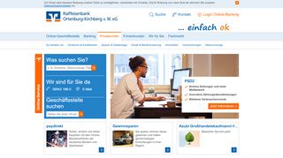 
                            12. Raiffeisenbank Ortenburg-Kirchberg v.W. eG Privatkunden
