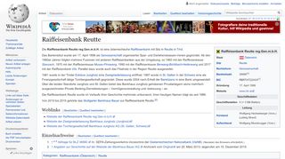 
                            10. Raiffeisenbank Reutte – Wikipedia