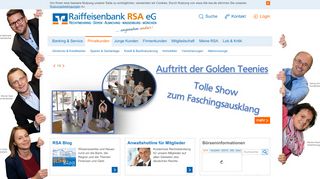 
                            9. Raiffeisenbank RSA eG: Privatkunden