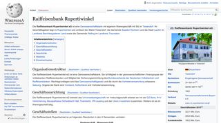 
                            7. Raiffeisenbank Rupertiwinkel – Wikipedia