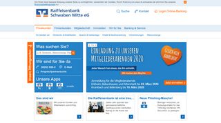 
                            5. Raiffeisenbank Schwaben Mitte eG: Das starke Herz Schwabens ...