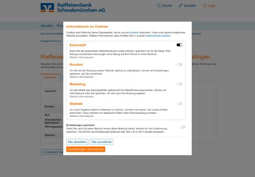 
                            11. Raiffeisenbank Schwabmünchen eG - Geschäftsstelle Kleinaitingen ...
