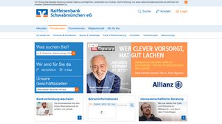 
                            9. Raiffeisenbank Schwabmünchen eG: Privatkunden