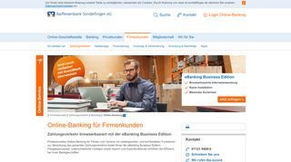
                            3. Raiffeisenbank Sondelfingen eG Online-Banking Firmenkunden