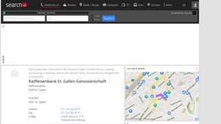 
                            6. Raiffeisenbank St. Gallen Genossenschaft - search.ch