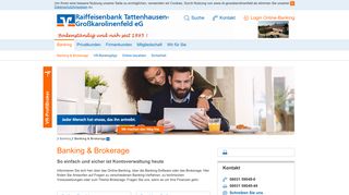 
                            4. Raiffeisenbank Tattenhausen-Großkarolinenfeld eG Banking Brokerage