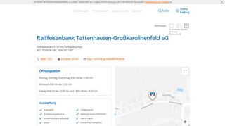 
                            6. Raiffeisenbank Tattenhausen-Großkarolinenfeld eG,Raiffeisenstraße ...