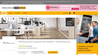 
                            8. Raiffeisenbank Volkacher Mainschleife - Wiesentheid eG, Volkach ...