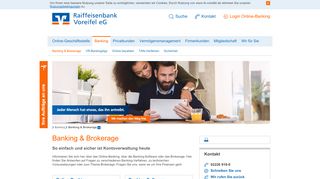 
                            3. Raiffeisenbank Voreifel eG Banking Brokerage
