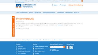 
                            4. Raiffeisenbank Voreifel eG Online-Filiale - BLZ 37069627 - BIC ...