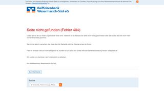 
                            11. Raiffeisenbank Wesermarsch-Süd eG Immobilien