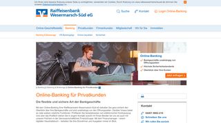 
                            2. Raiffeisenbank Wesermarsch-Süd eG Online-Banking