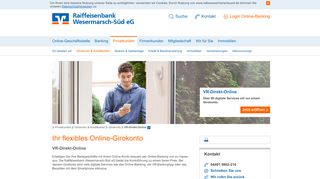 
                            7. Raiffeisenbank Wesermarsch-Süd eG Online-Girokonto