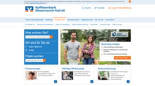 
                            1. Raiffeisenbank Wesermarsch-Süd eG Privatkunden