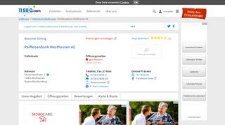 
                            10. ▷ Raiffeisenbank Westhausen eG | Tel. (07363) 9696... - - 11880.com