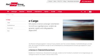
                            4. Rail Cargo Group - e-Cargo