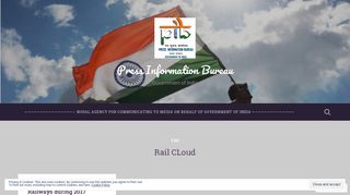 
                            10. Rail CLoud – Press Information Bureau