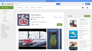 
                            10. Rail Nation – Apps bei Google Play