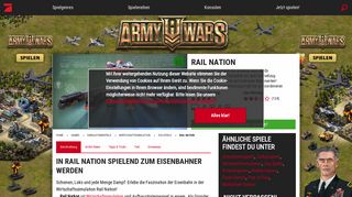 
                            6. Rail Nation - dein Eisenbahnunternehmen auf ProSieben Games