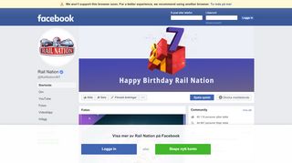 
                            5. Rail Nation - Startsida | Facebook