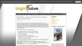 
                            11. Rail Nation – Steam over Europe in wenigen Tagen abfahrbereit ...