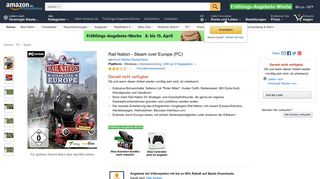 
                            11. Rail Nation - Steam over Europe (PC): Amazon.de: Games