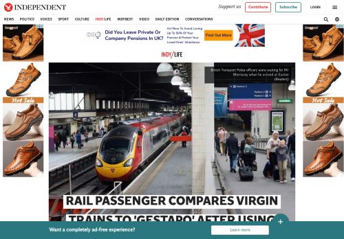 
                            7. Rail passenger compares Virgin Trains to 'Gestapo' after using ticket ...