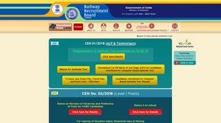 
                            8. Railway Recruitment Board Chennai :: RRB Chennai Home