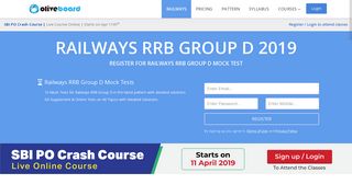 
                            6. Railways RRB Group D 2019| Online Tests | Mock Tests | Preparation ...