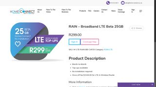 
                            4. RAIN - Broadband LTE Beta 25GB - Home-Connect