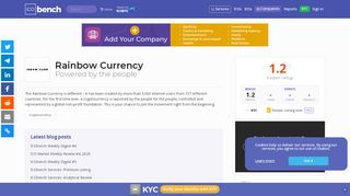 
                            9. Rainbow Currency (TWNKL) - ICO rating and details | ICObench