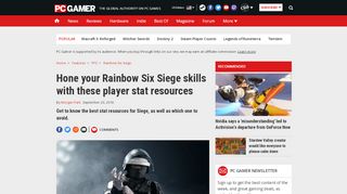 
                            12. Rainbow Six Siege stats: The best stats websites and resources | PC ...