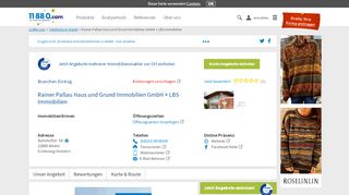 
                            12. ▷ Rainer Paßau Haus und Grund Immobilien GmbH + LBS ...