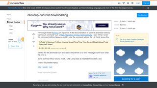 
                            7. rainloop curl not downloading - Stack Overflow