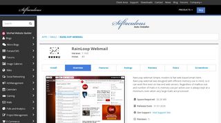 
                            2. RainLoop Webmail - Softaculous