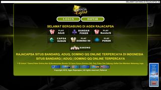 
                            8. Rajacapsa Agen Poker Domino,Agen Online Domino QQ