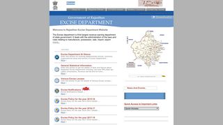 
                            7. Rajasthan Excise Department - www.rajexcise.net