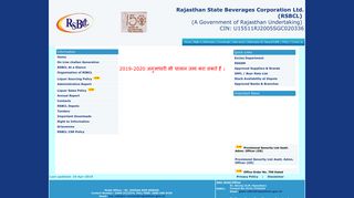 
                            4. Rajasthan State Beverages Corporation Ltd. (RSBCL)