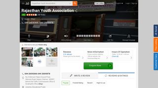 
                            11. Rajasthan Youth Association, Vepery - Rajasthan Book Bank ... - Justdial