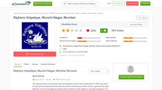 
                            9. RAJHANS VIDYALAYA - MUNSHI NAGAR - MUMBAI Reviews ...