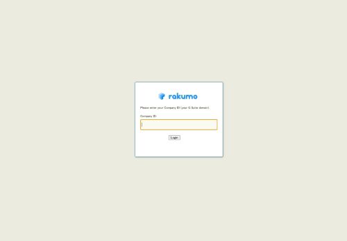 
                            1. rakumo Login