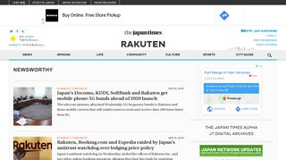 
                            9. Rakuten - The Japan Times